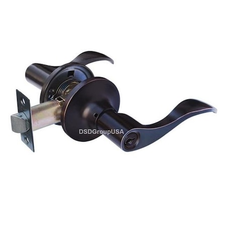 Constructor Constructor Prelude Entry Lever Door with Handle Lockset; Oil Rubbed Bronze CON-PRE-ORB-ET
